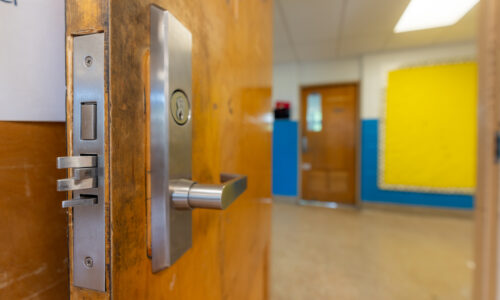 Don't Believe the Hype: Lockdowns Work, locks, guns on campus, arming teachers, security, access control, active shooters