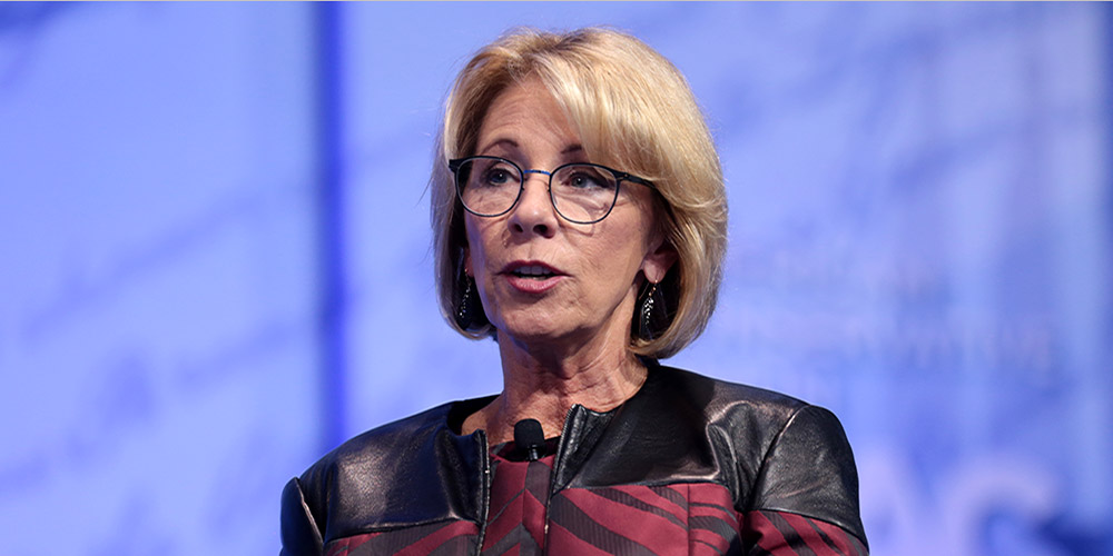 Civil Rights Groups Sue DeVos over Campus Sexual Assault Guidance