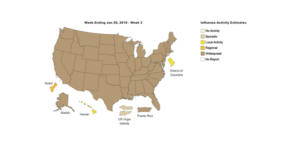 Flu Epidemic Closes Schools in at Least 14 States