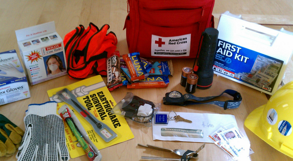 Security Check Required  School survival kits, School emergency kit,  School kit