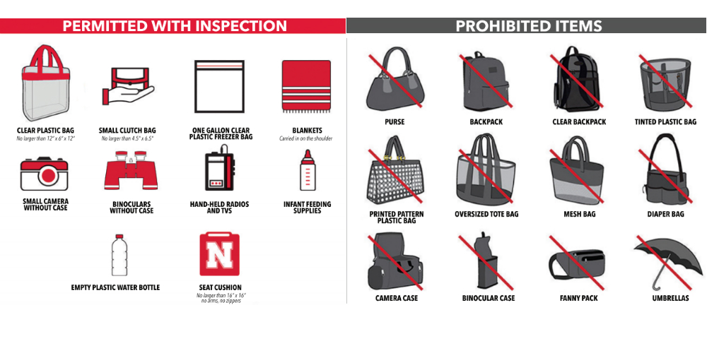 Clear bag policy