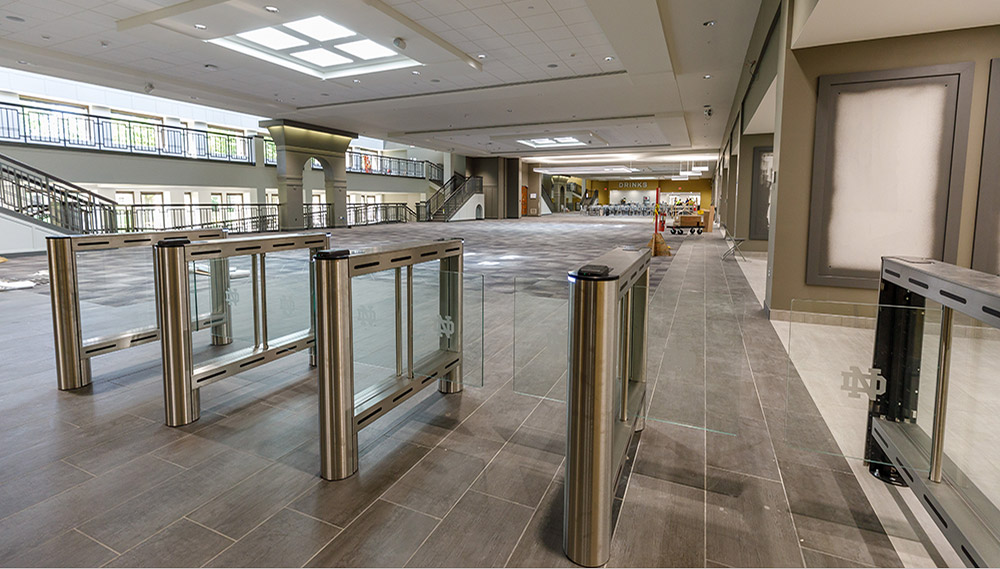 Turnstiles Notre Dame