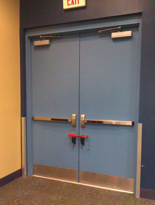 Classroom Barricade Devices: A Dangerous Violation of Federal Laws, slide 2