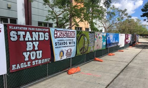 Parkland Students Return to School with Clear Backpacks, IDs