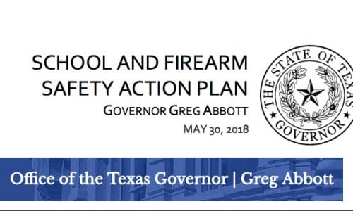 Texas School Safety Plan Released By Governor Abbott