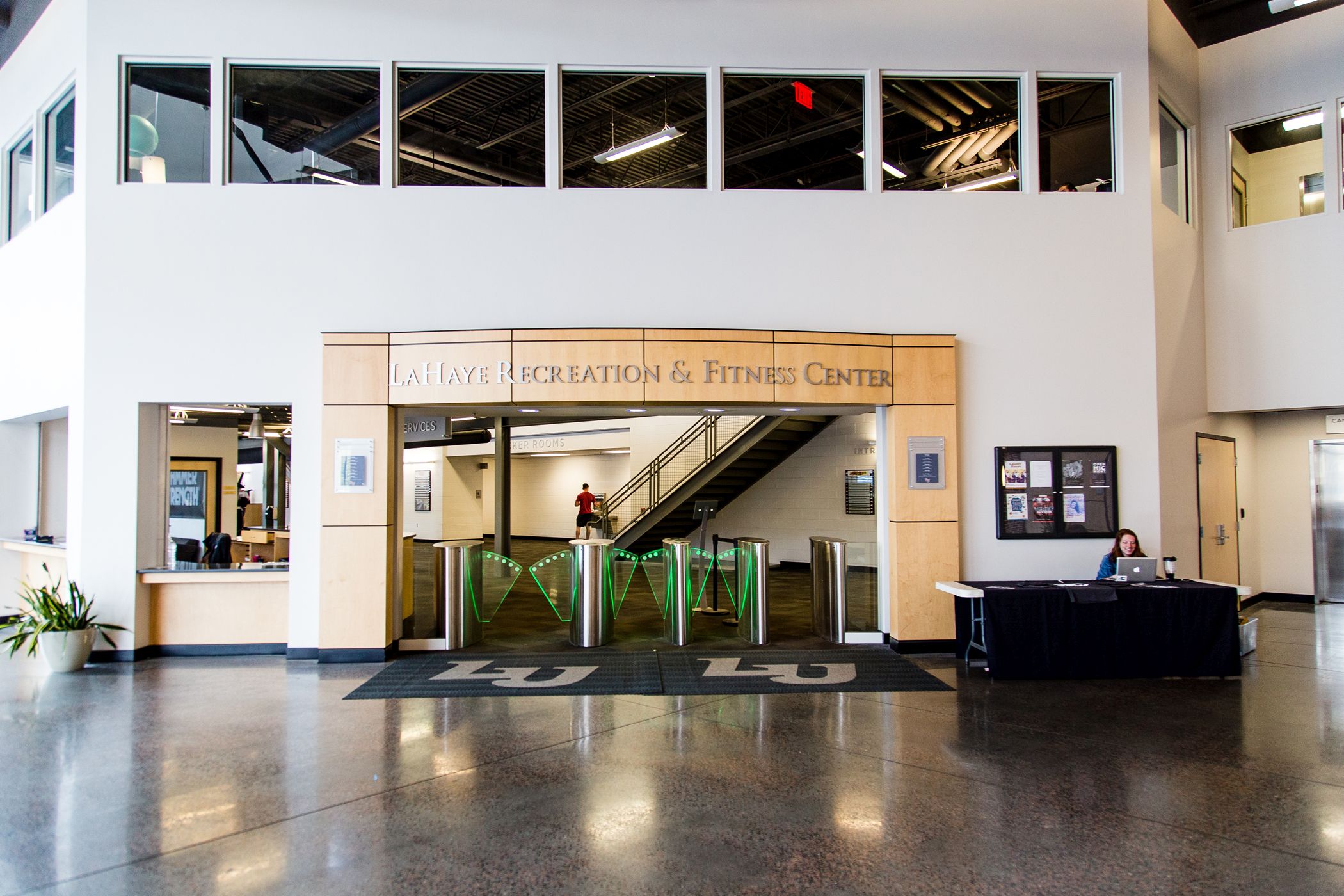 Liberty University Rec Center Protects Students with Optical Turnstiles