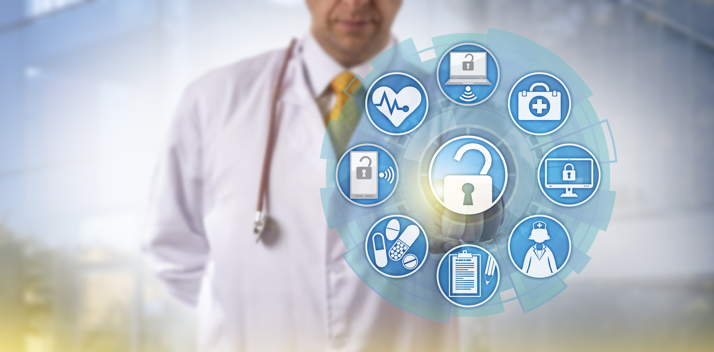 vector security healthcare