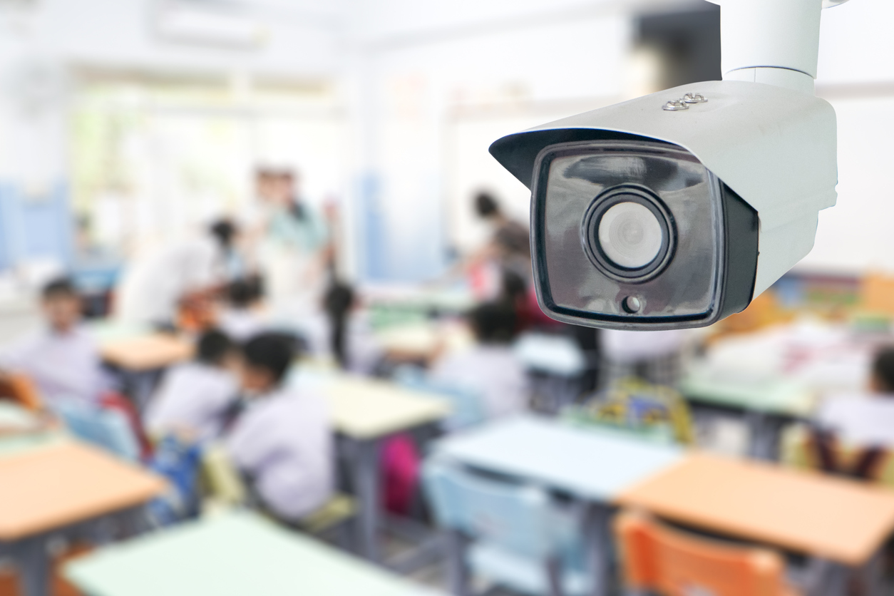 security cameras on campus