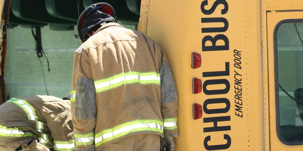 Mesquite ISD Bus Flips and Catches on Fire, Leaving One Student Dead