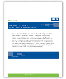 Access Control in Higher Education: Technology Report