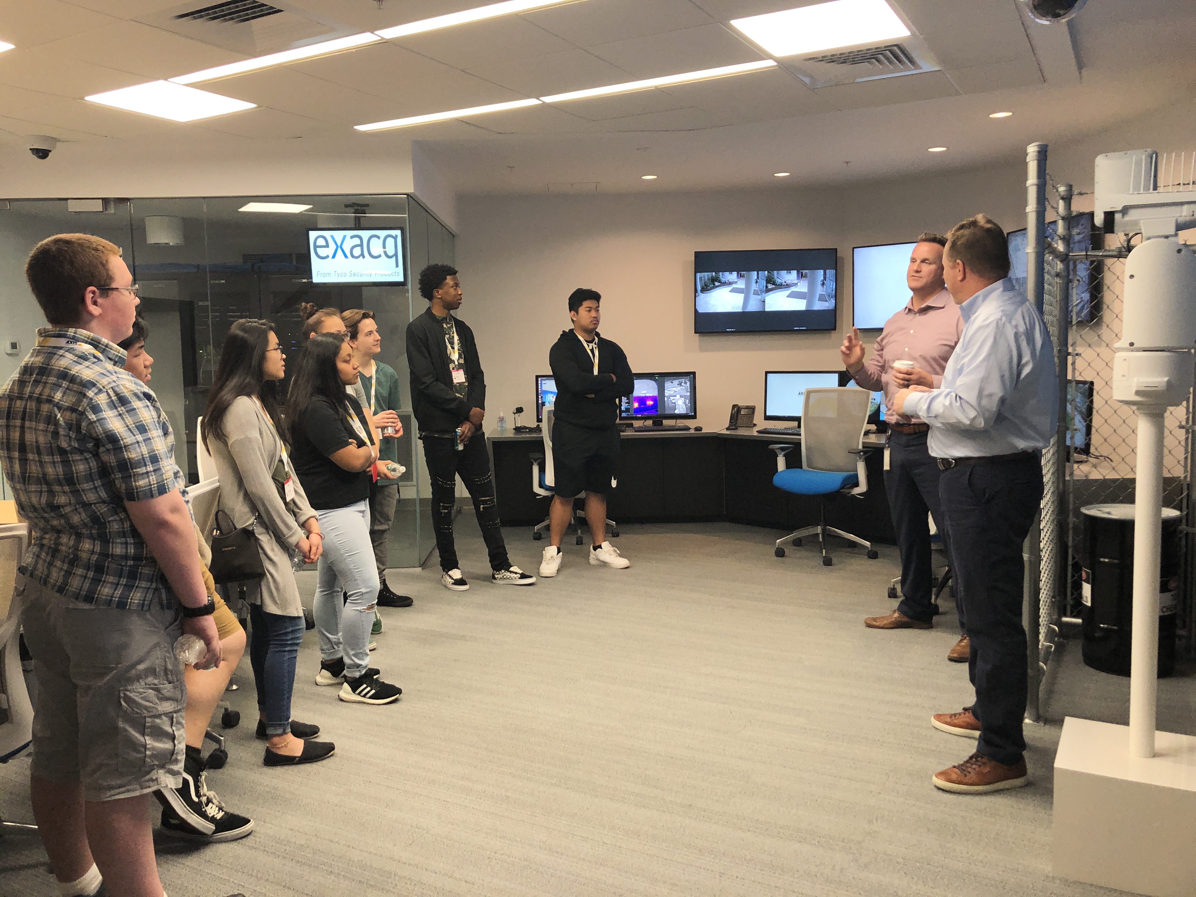 Axis Invites Students Into Their World of Security Technology, slide 5