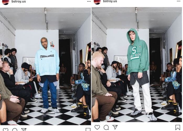 Clothing Brand Bstroy Debuts School Shooting Themed Hoodies at N.Y. Fashion Week