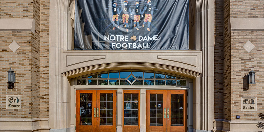 Notre Dame Installs Metal Detectors for All Ticketed Events