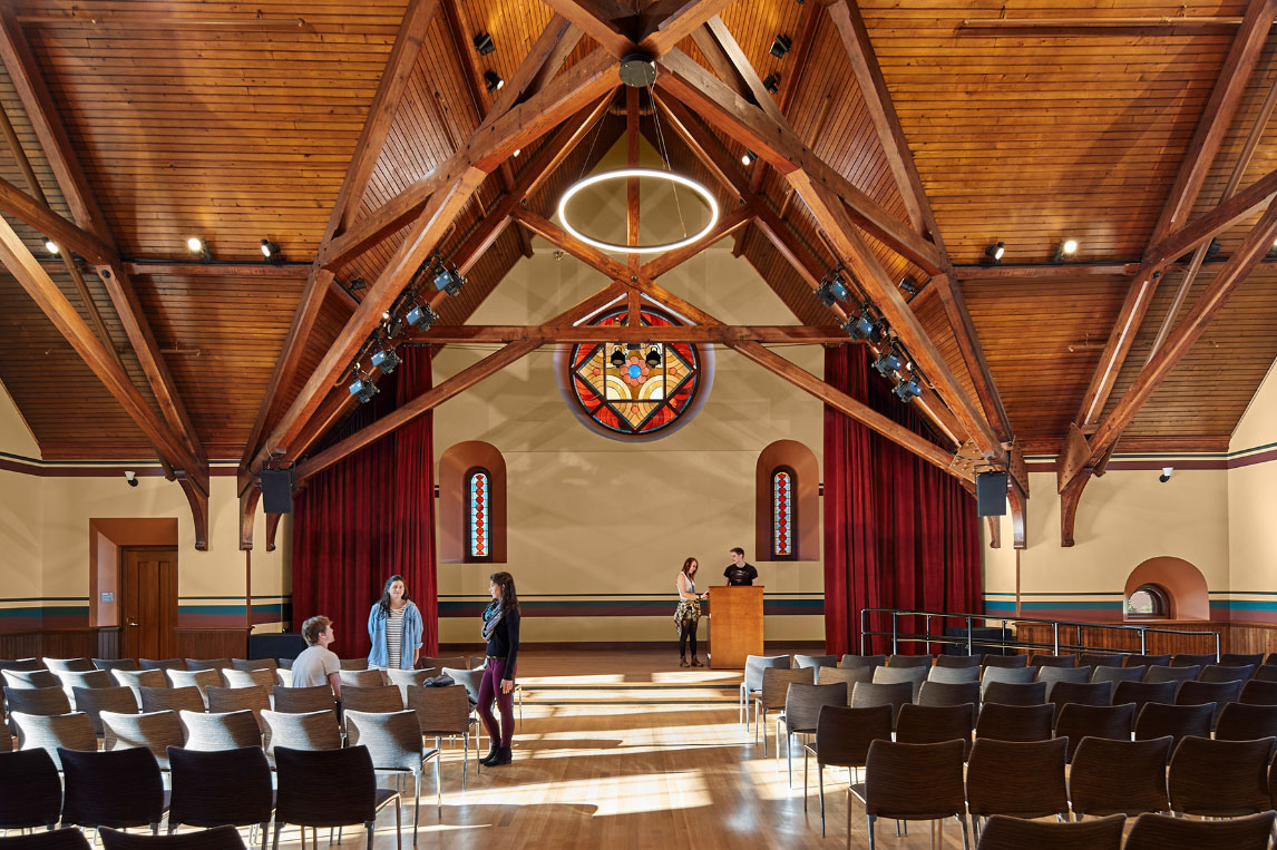 Historic UMass Amherst Chapel Made ADA Compliant by Boston Architecture Firm, slide 1