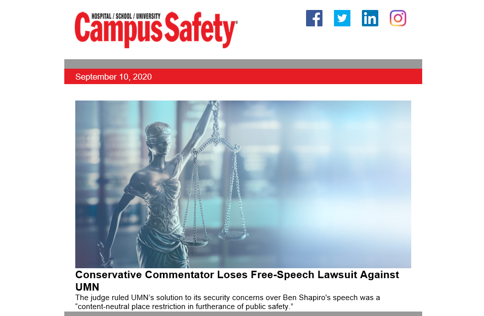 Subscribe to Campus Safety’s Newsletters? Read This.