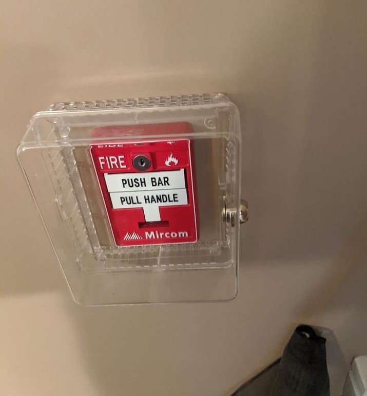 13 Seriously Spooky Fire Alarm and Security Installations That Will Give You Nightmares, slide 5