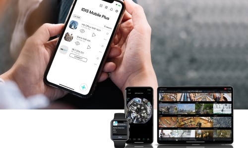 IDIS Mobile Plus App Delivers VMS Functionality, Situational Awareness