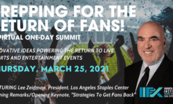 Read: Lee Zeidman to Headline Virtual Summit  “Prepping for the Return of Fans!”