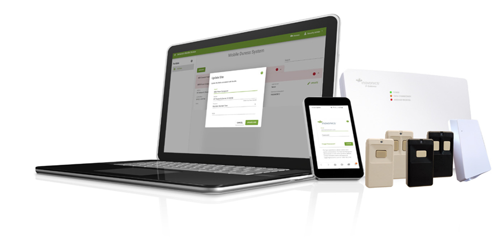 Inovonics mobile duress