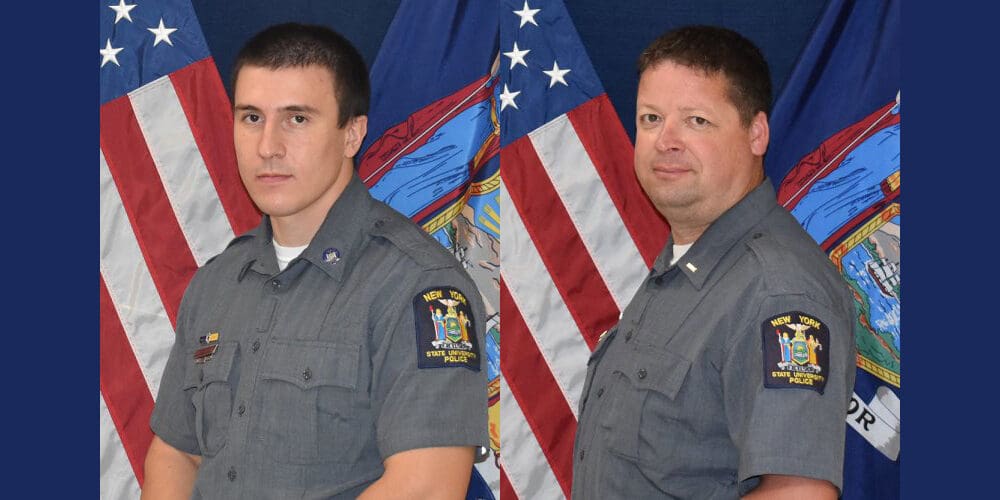 2 SUNY Albany Police Officers Awarded for Saving Woman’s Life