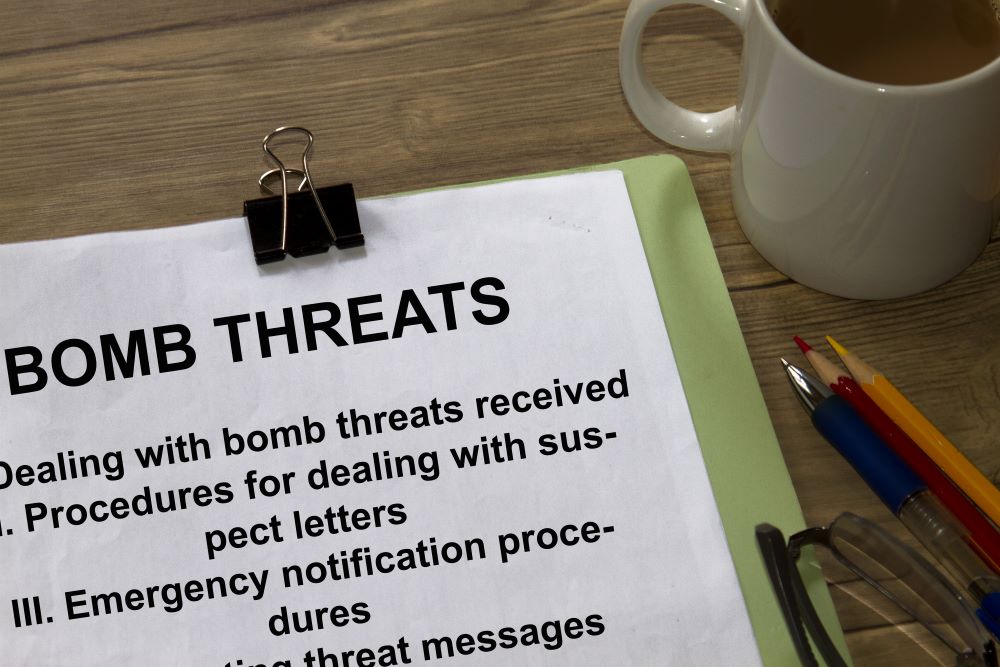 bomb threat, bomb, threat, hospital