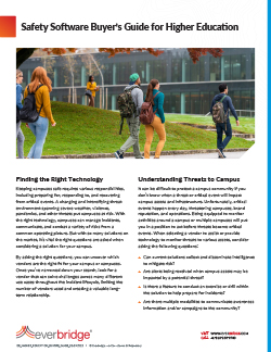 Safety Software Buyer’s Guide for Higher Education