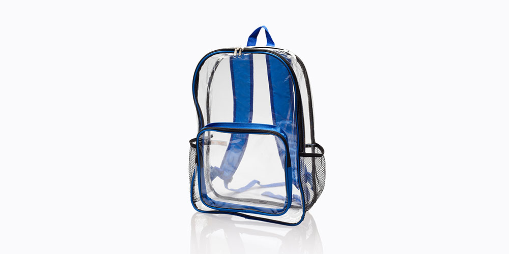 clear backpacks