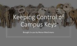 Keeping Control of Your Campus Keys