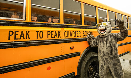 Peak to Peak Charter School Partners with Highland to Deliver All-Electric School Bus Fleet