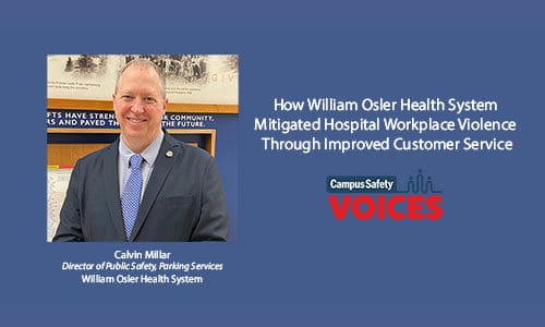 William Osler Health Mitigates Hospital Violence by Prioritizing Customer Service