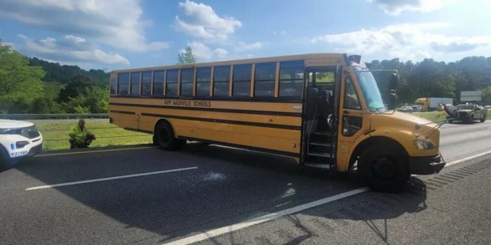 Teen Steals KIPP Nashville College Prep School Bus, Leads Officers on Interstate Chase