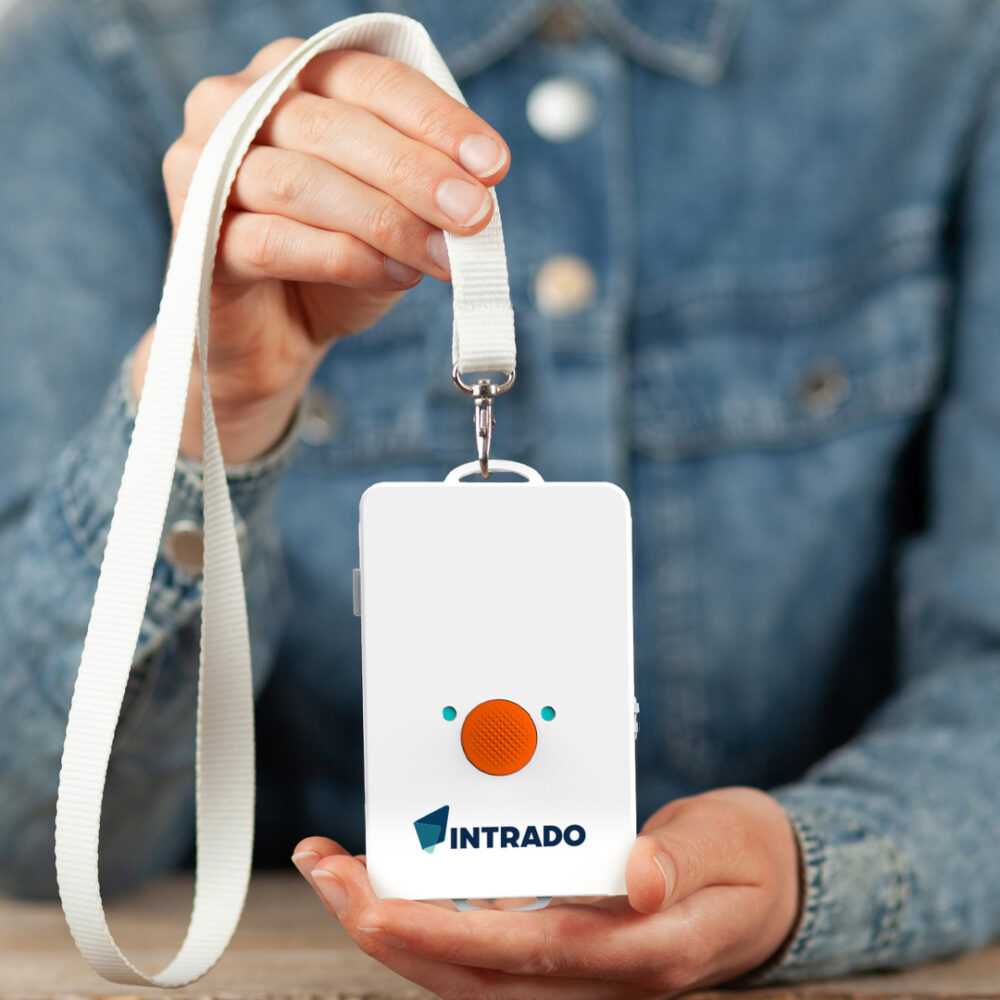 Intrado Wearable Panic Button