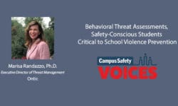 Read: Part 2: Behavioral Threat Assessments, Safety-Conscious Students Critical to School Violence Prevention