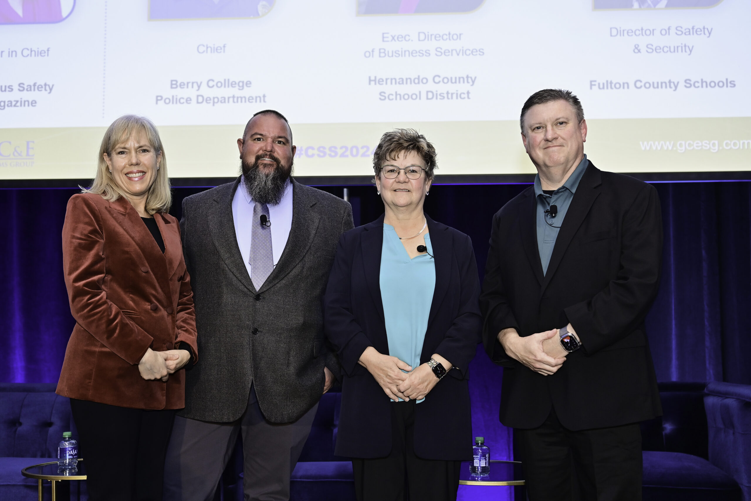 Executives from Hernando County SD, Fulton County Schools, and Berry College covered a wide range of issues unique to K-12 and university campus security. security, GC&E