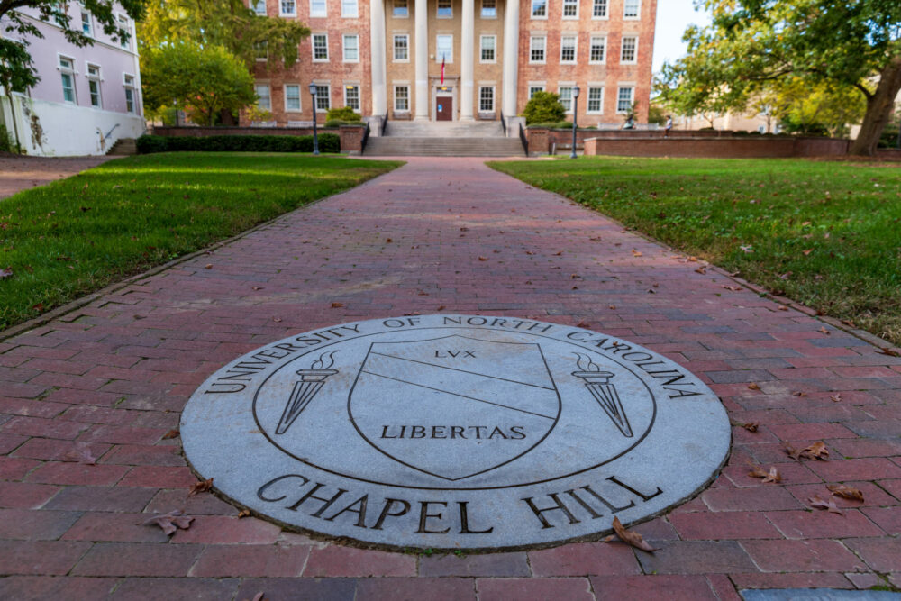 150 Pro-Palestinian Protestors Hold Walkout at UNC, Spray Paint Buildings, University of North Carolina at Chapel Hill, Israel/Hamas war