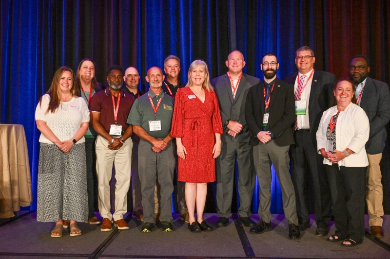 The Director of the Year winners and finalists are honored at the Campus Safety Conference.