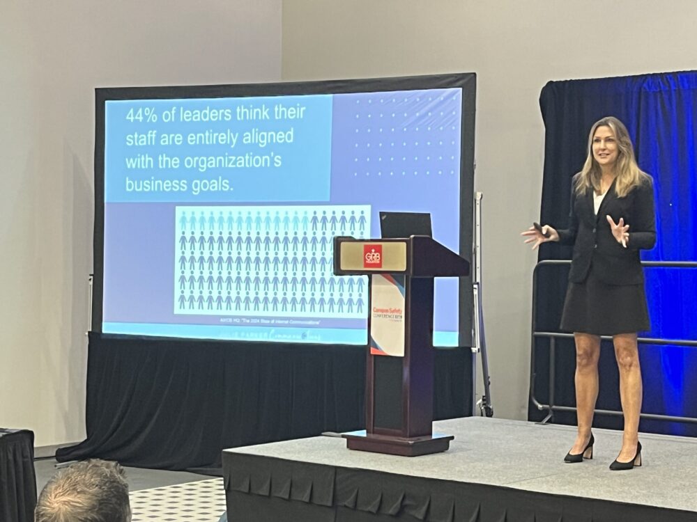 Highlights from the 2024 Campus Safety Conference at EDspaces, slide 3