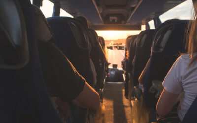 Border Patrol Agents Board Bus Carrying New Mexico Students to Swim Meet