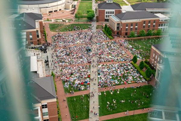 SENTINEL empowers campus safety with intelligence-driven insights for early warnings, risk assessment, and proactive threat management.