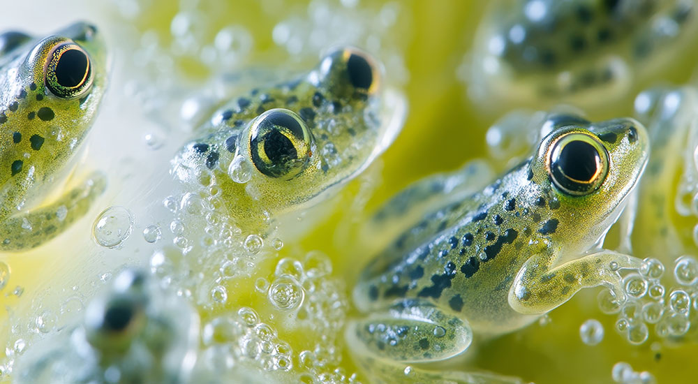 frog embryos