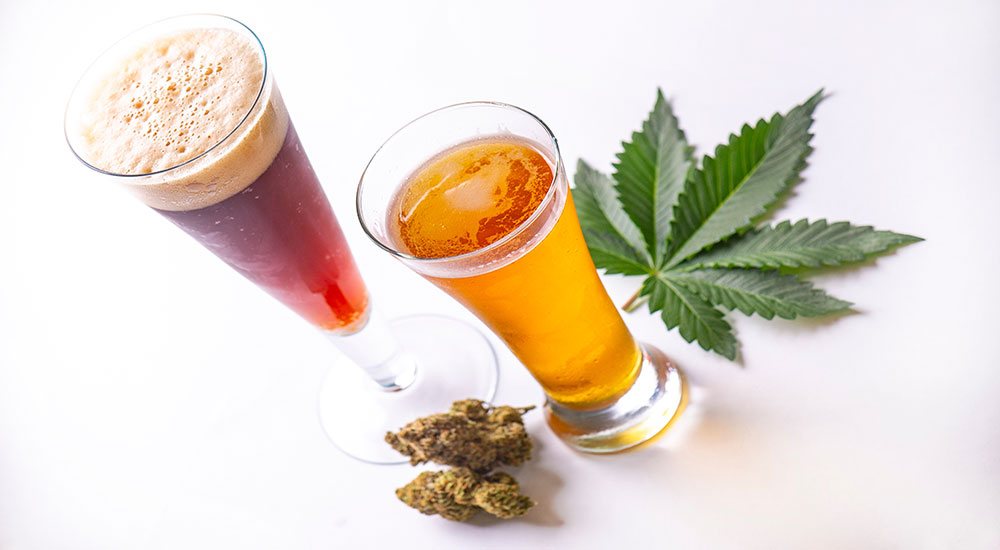 college students drinking