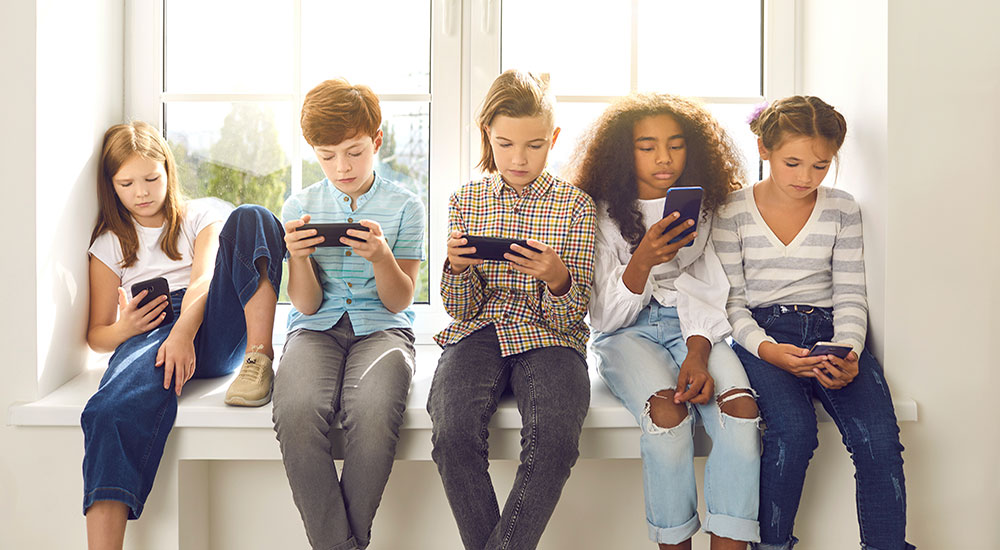 kids and cell phones